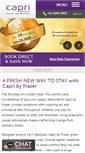Mobile Screenshot of capribyfraser.com
